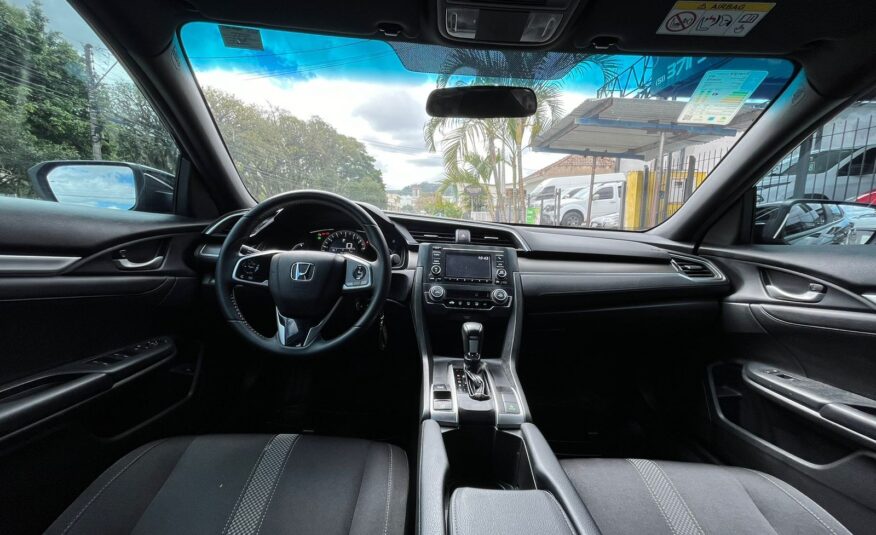 Honda Civic Lx Automático 2020 Preto (Impecável)