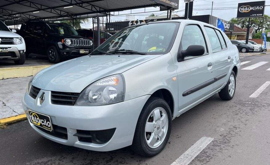 Renault Clio Sedan 1.6 Completo 2009 Prata