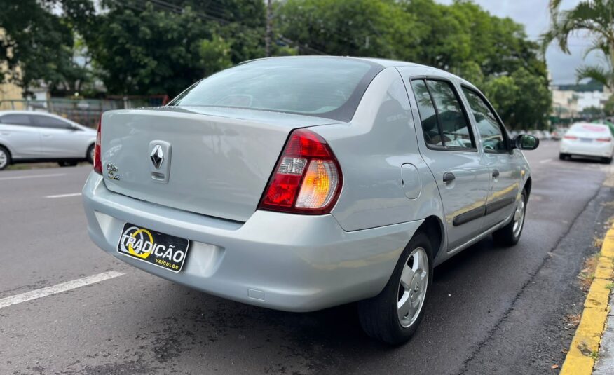 Renault Clio Sedan 1.6 Completo 2009 Prata