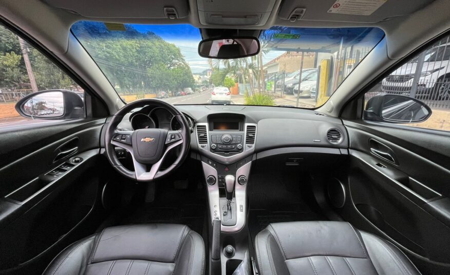 Chevrolet Cruze Sedan Lt Automático Completo 2012 Cinza