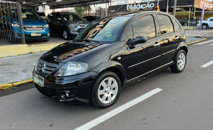 Citroen C3 Exclusive 1.6 Automático Flex 2012 Preto