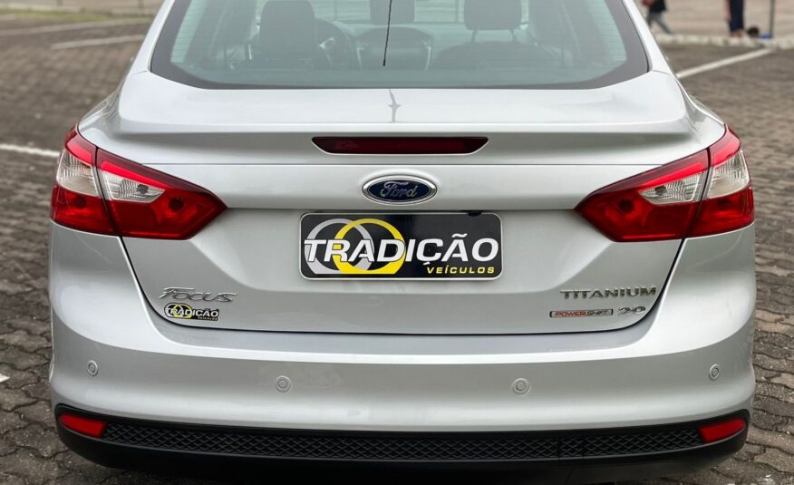 Ford Focus Sedan Titanium Automático 2015 Prata