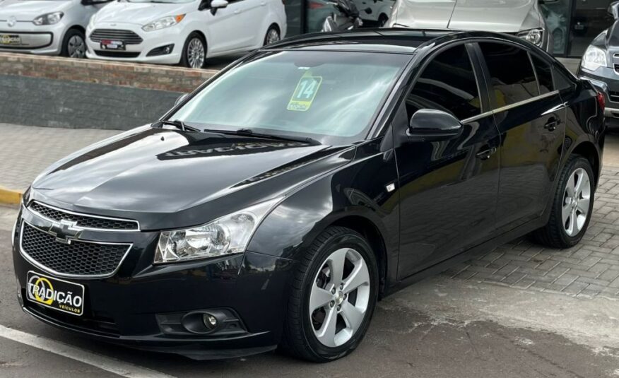 Chevrolet Cruze Sedan Lt 2014 Preto Automático