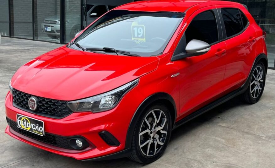 Fiat Argo Hgt 1.8 Automático 6 Marchas 2018 Vermelho Completo