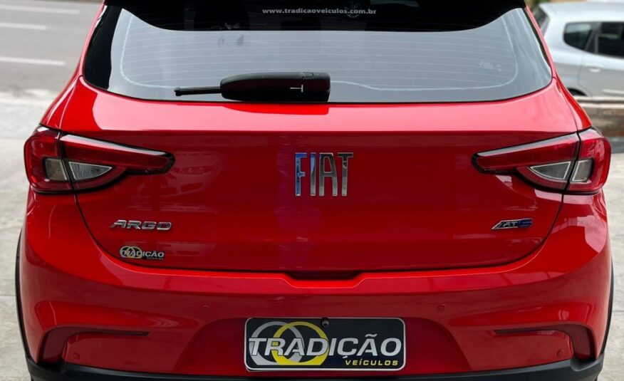 Fiat Argo Hgt 1.8 Automático 6 Marchas 2018 Vermelho Completo