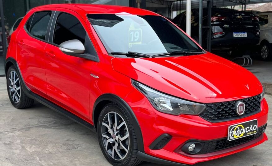 Fiat Argo Hgt 1.8 Automático 6 Marchas 2018 Vermelho Completo