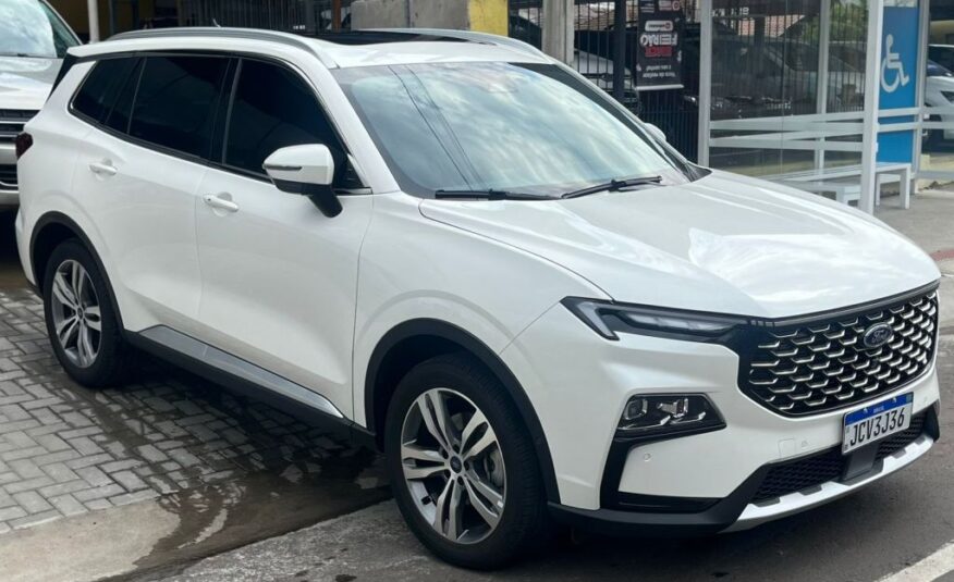 Novo Ford Territory Titanium Turbo Ecoboost 1.5 Automático 2025 Branco com 3.300 Km