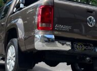 Vw Amarok Cabine Dupla 4×4 Highline 2014 Marrom