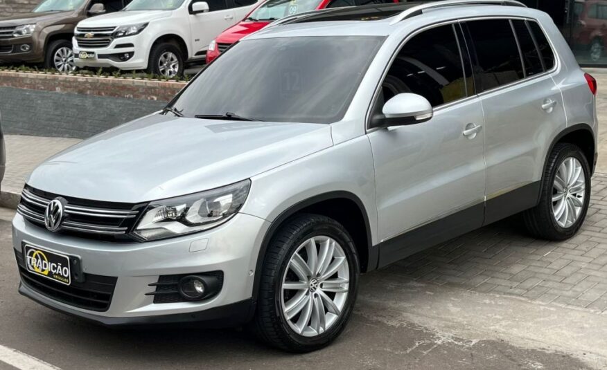 Vw Tiguan 2.0 Tsi Automática Top Com Teto 2012 Prata