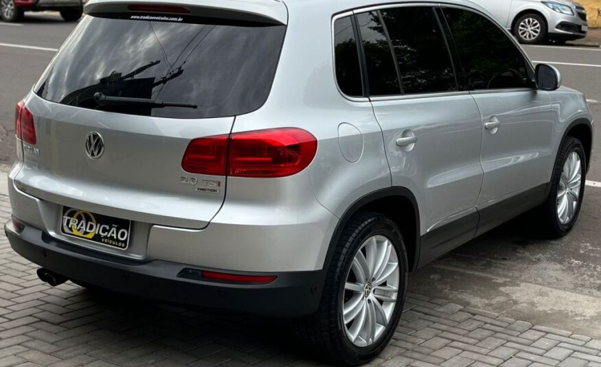 Vw Tiguan 2.0 Tsi Automática Top Com Teto 2012 Prata