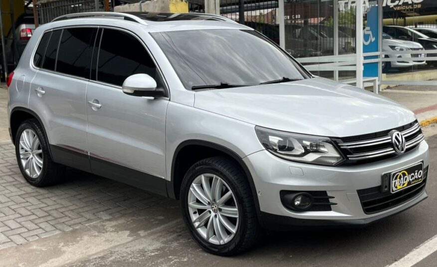 Vw Tiguan 2.0 Tsi Automática Top Com Teto 2012 Prata