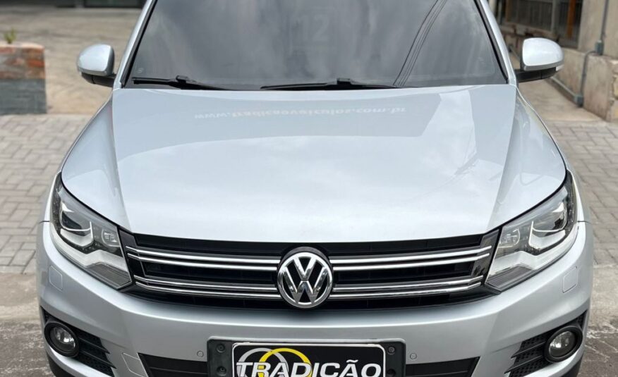 Vw Tiguan 2.0 Tsi Automática Top Com Teto 2012 Prata