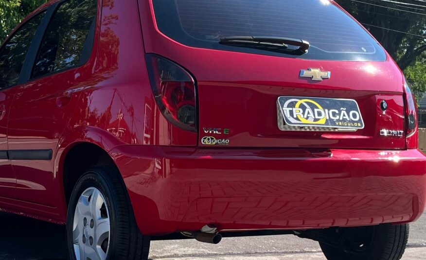 Chevrolet Celta 1.0 4 Portas Lt 2015 Vermelho Completo (Único Dono)