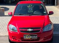 Chevrolet Celta 1.0 4 Portas Lt 2015 Vermelho Completo (Único Dono)