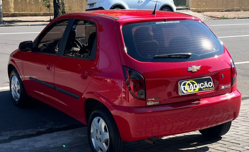 Chevrolet Celta 1.0 4 Portas Lt 2015 Vermelho Completo (Único Dono)
