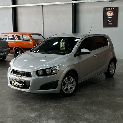 Chevrolet Sonic Lt 1.6 Completo Manual 2014 Prata