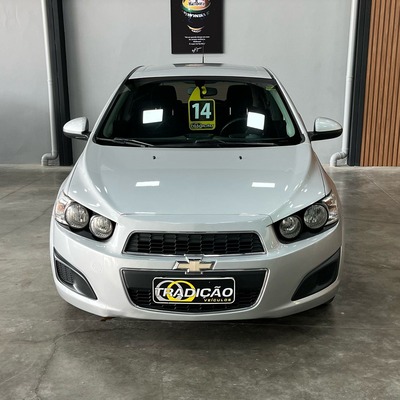 Chevrolet Sonic Lt 1.6 Completo Manual 2014 Prata
