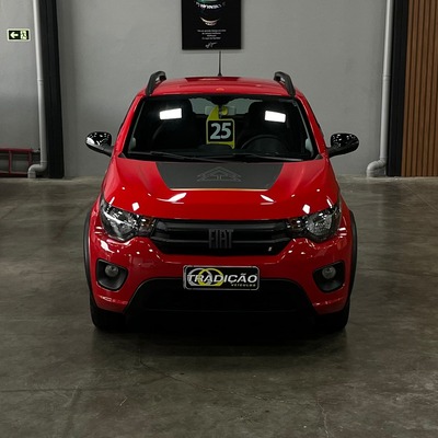 Fiat Mobi Trekking Mt 1.0 Vermelho