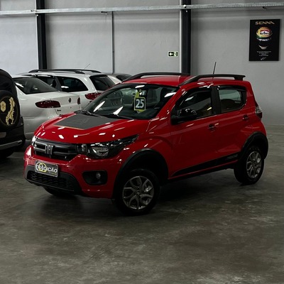 Fiat Mobi Trekking Mt 1.0 Vermelho