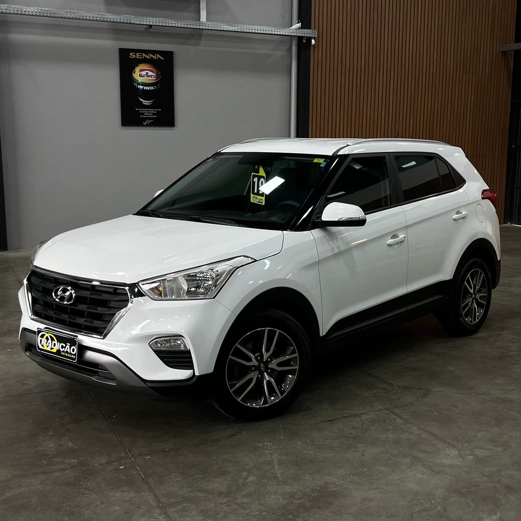 Hyundai Creta Pulse 1.6 Flex (Automática – Branca)