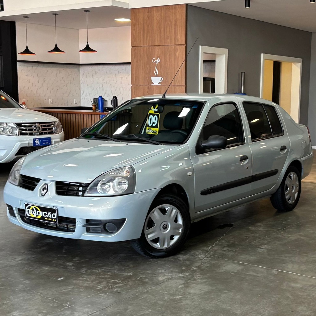 Renault Clio Sedan Expression 1.6 Flex (Impecável – Completo)