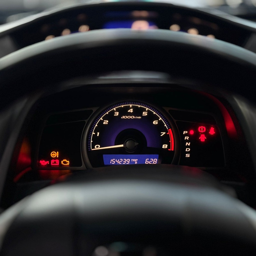 Honda Civic Lxl 1.8 Flex (Impecável – Bancos em Couro – Automático)