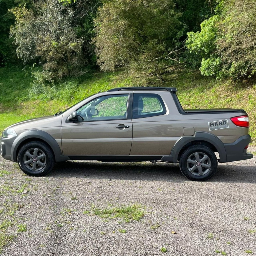 Fiat Strada Hard Working 1.4 Flex 3p (Impecável – Manual – Completa)