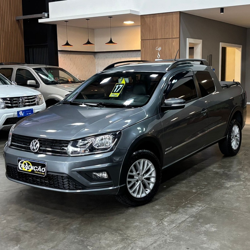 Volkswagen Nova Saveiro Highline Cabine Dupla 1.6 Flex (Impecável – Bancos em Couro – Manual – 2 Portas)