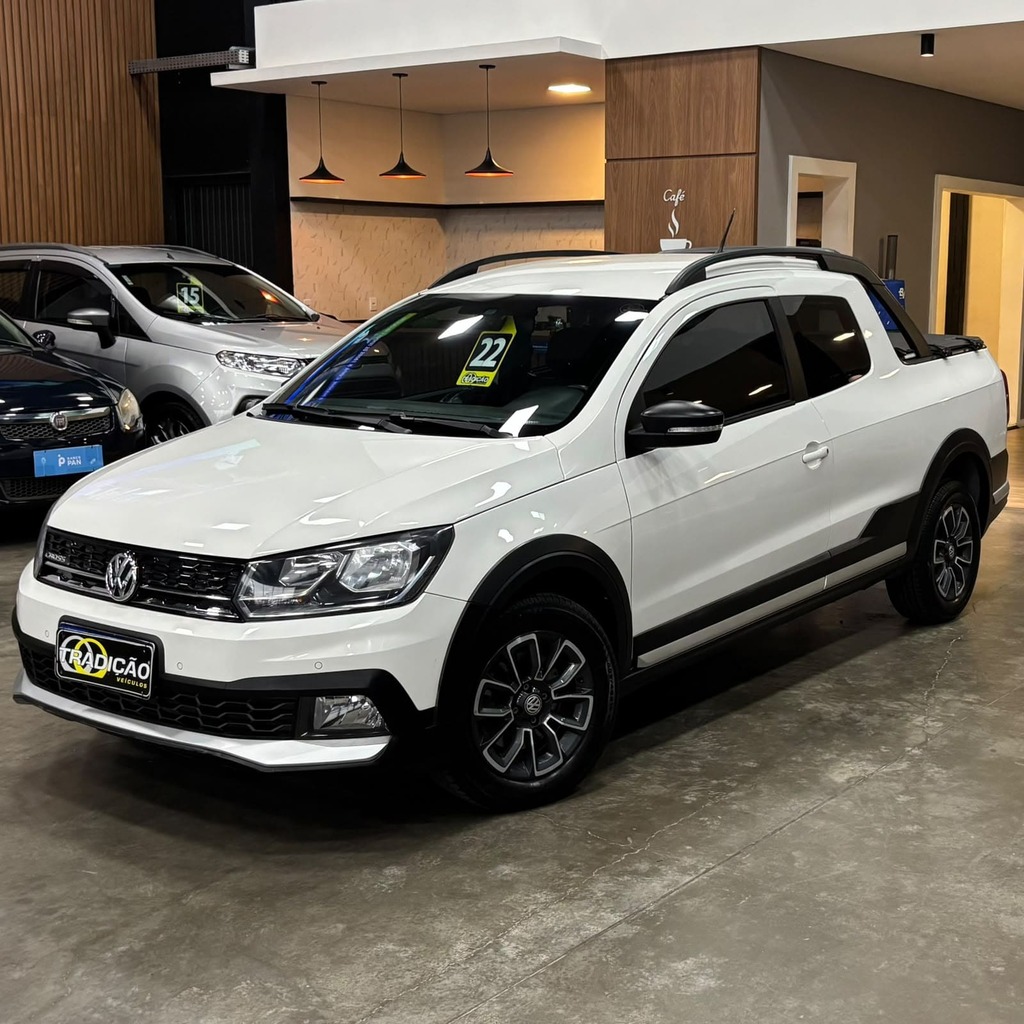 Volkswagen Saveiro Cross CD 1.6 Flex (Impecável – Manual 5M – Bancos em Couro -115 Mil Kms)