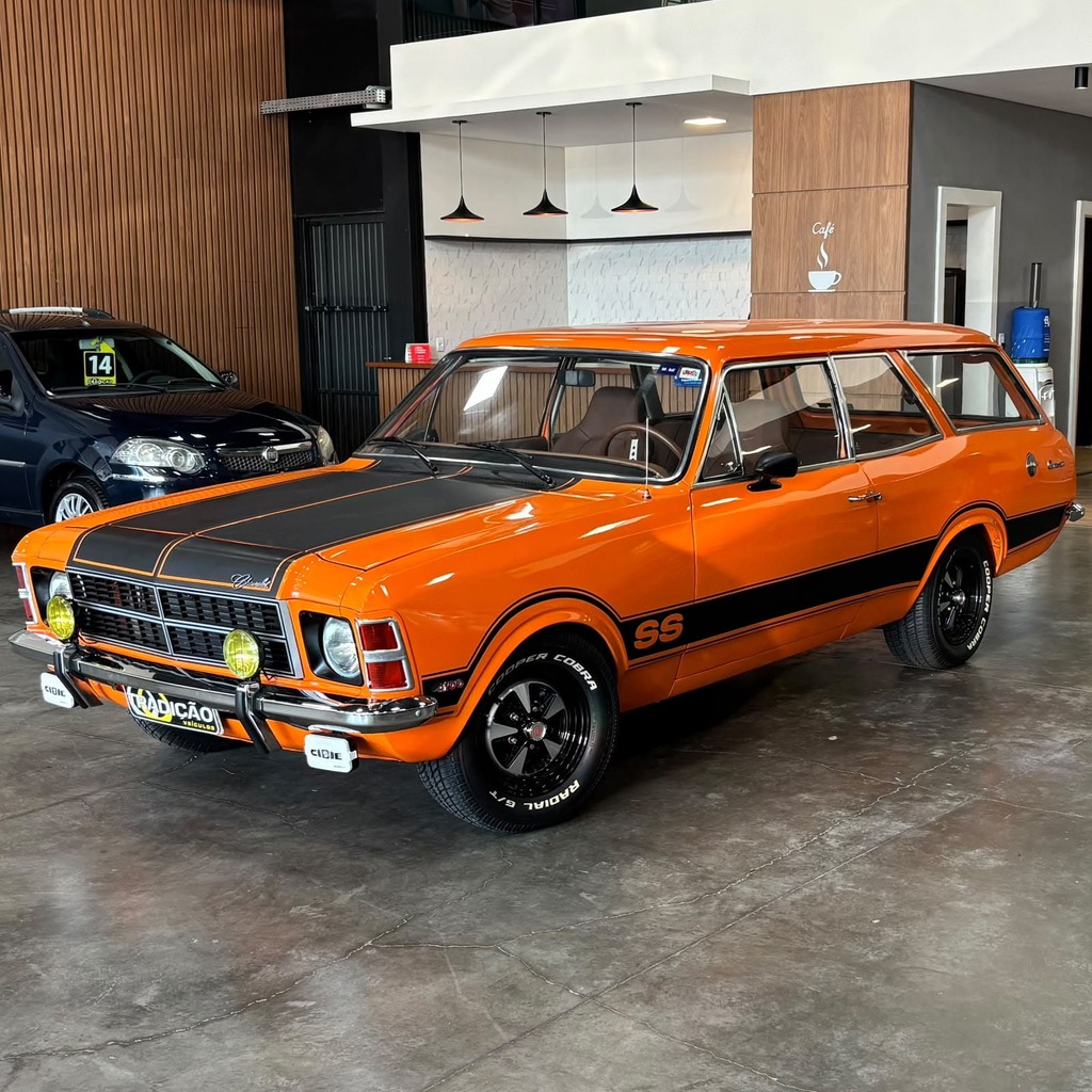 Chevrolet Caravan SS 1978 – (Impecável – 100% feita – Motor 6 Cilindros)