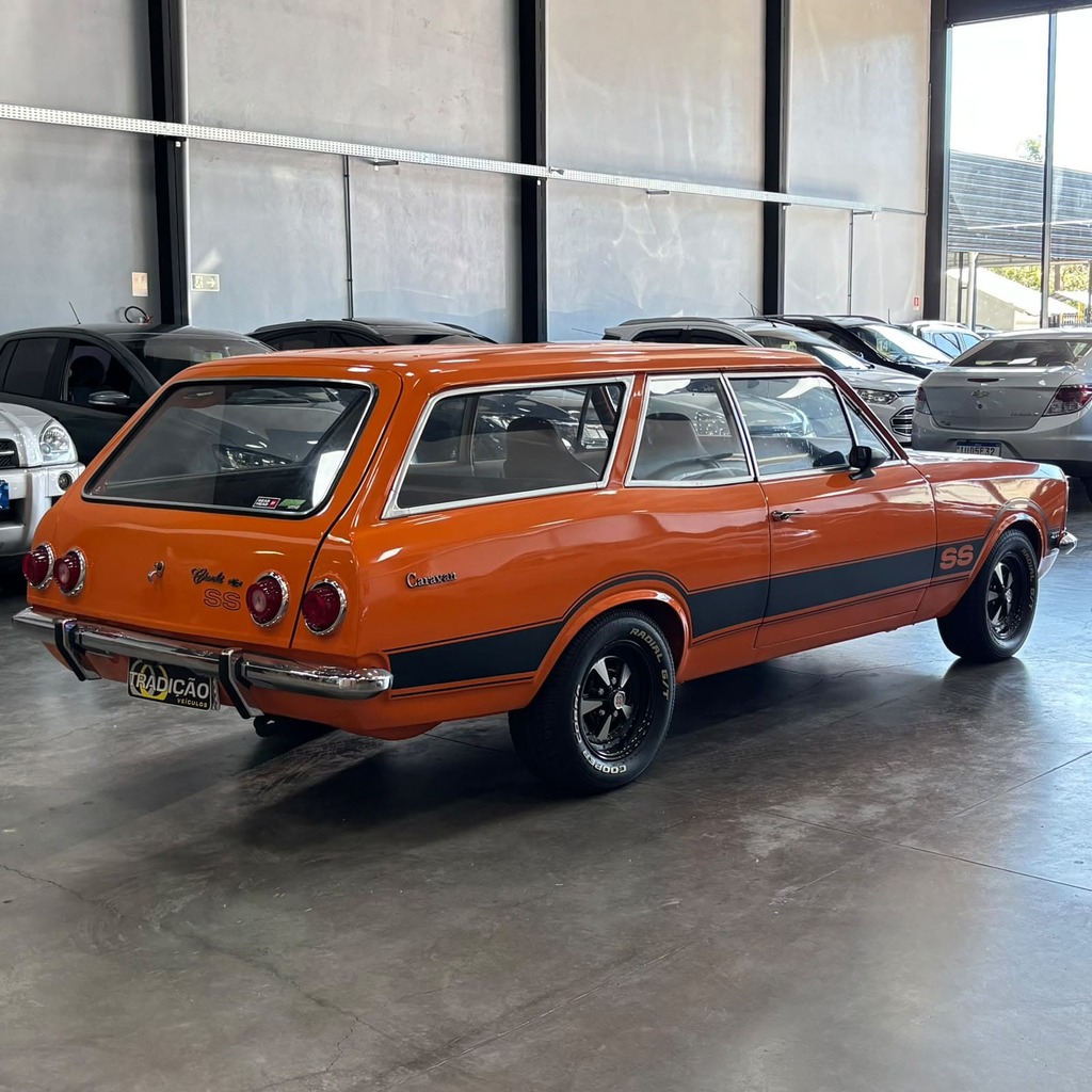 Chevrolet Caravan SS 1978 – (Impecável – 100% feita – Motor 6 Cilindros)