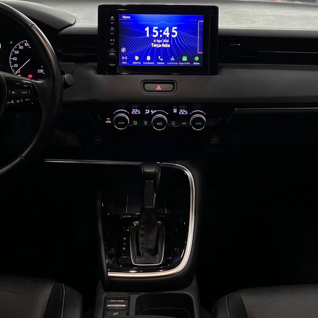 Honda Hr-v Touring 1.5 Turbo Flex Cvt (Impecável – 60 Mil Km – Bancos em couro – Top de linha)