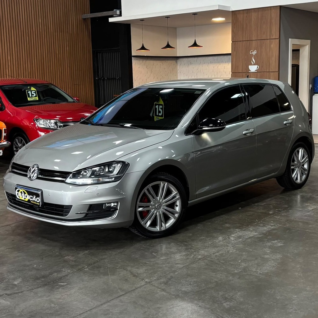 Volkswagen Golf Highline TSi 1.4 (Impecável – 100 Mil Km – Bancos em couro – Câmbio Aut)