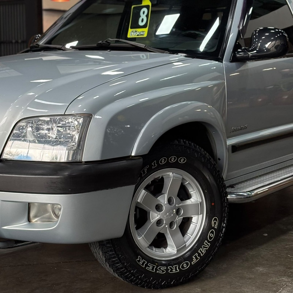 Chevrolet S10 Advantage 4×2 FlexPower / 2008 (Completa – Manual – Impecável)