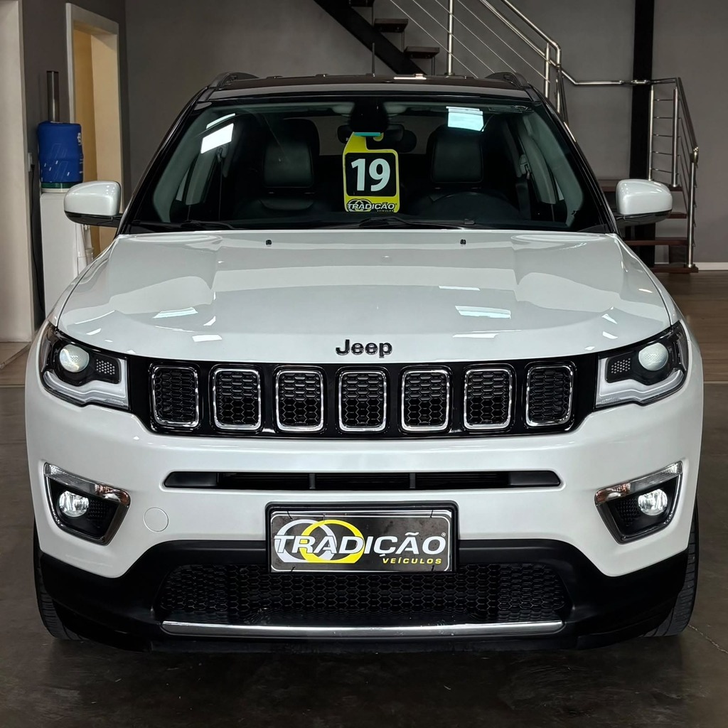 Jeep Compass Limited Flex 2.0 (Impecável – Automática – Bancos em Couro)