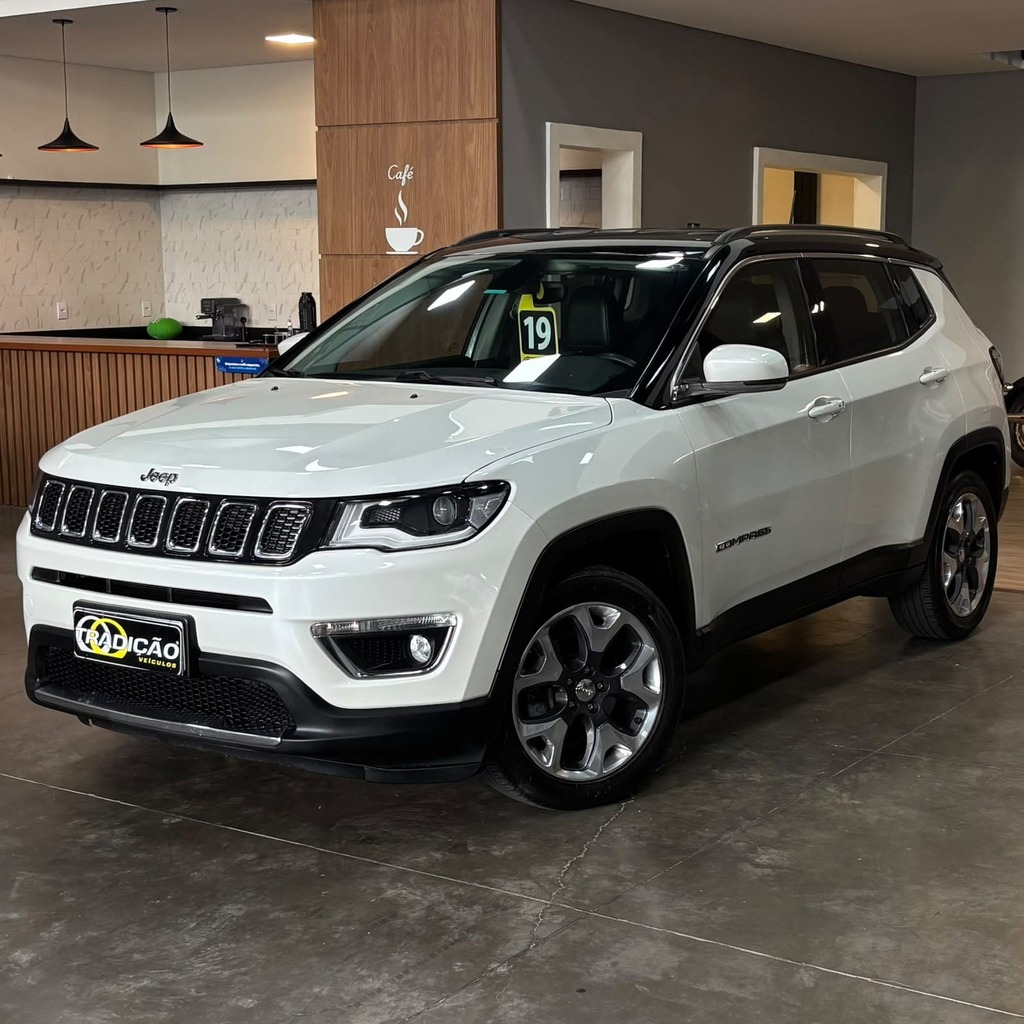 Jeep Compass Limited Flex 2.0 (Impecável – Automática – Bancos em Couro)