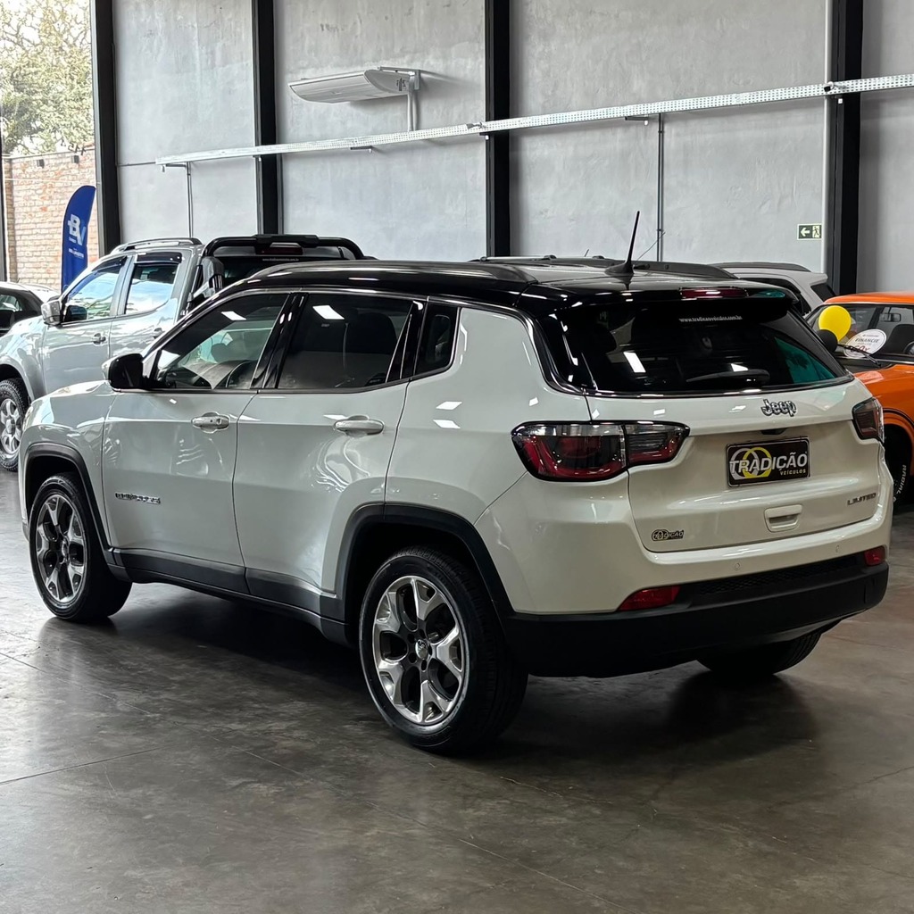 Jeep Compass Limited Flex 2.0 (Impecável – Automática – Bancos em Couro)