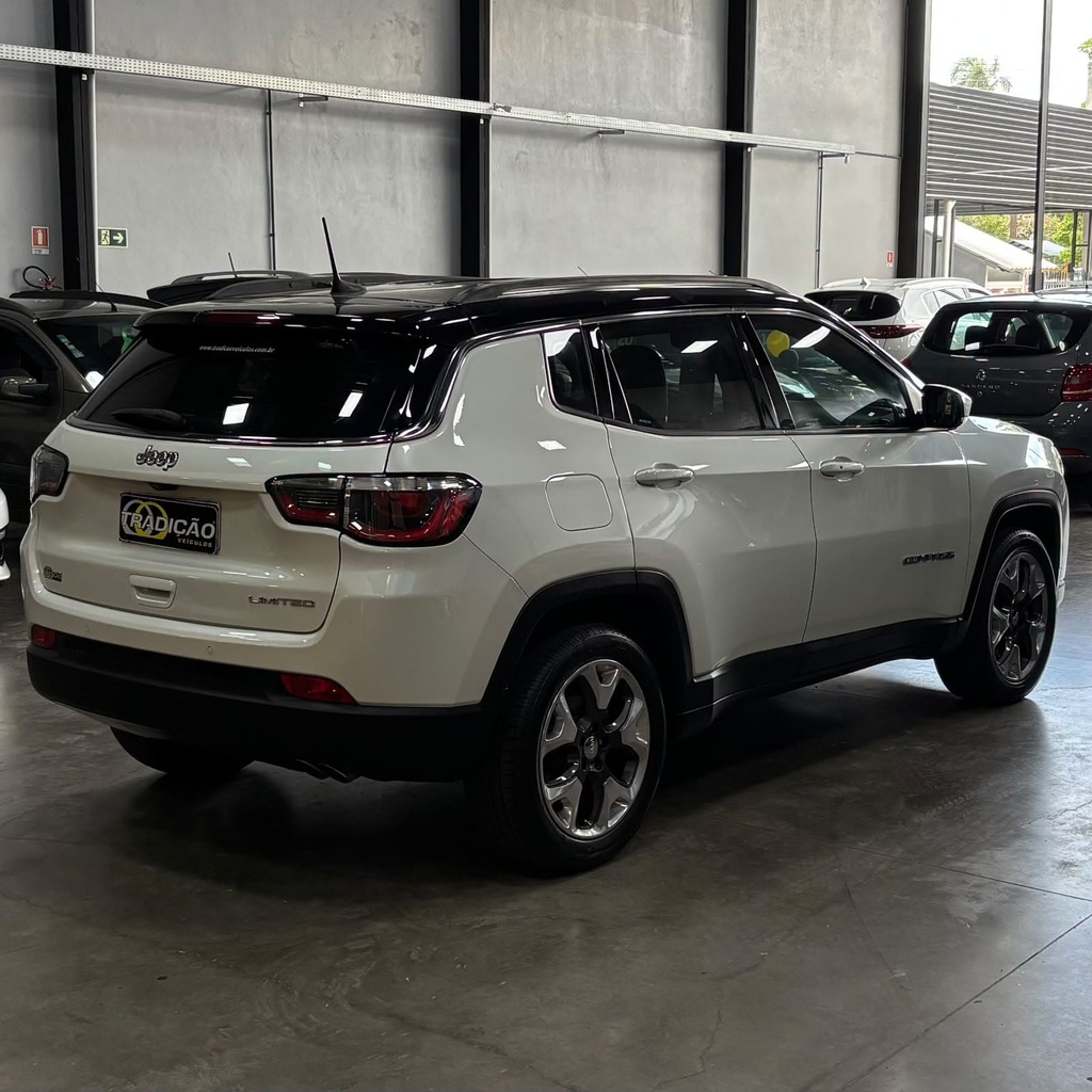 Jeep Compass Limited Flex 2.0 (Impecável – Automática – Bancos em Couro)