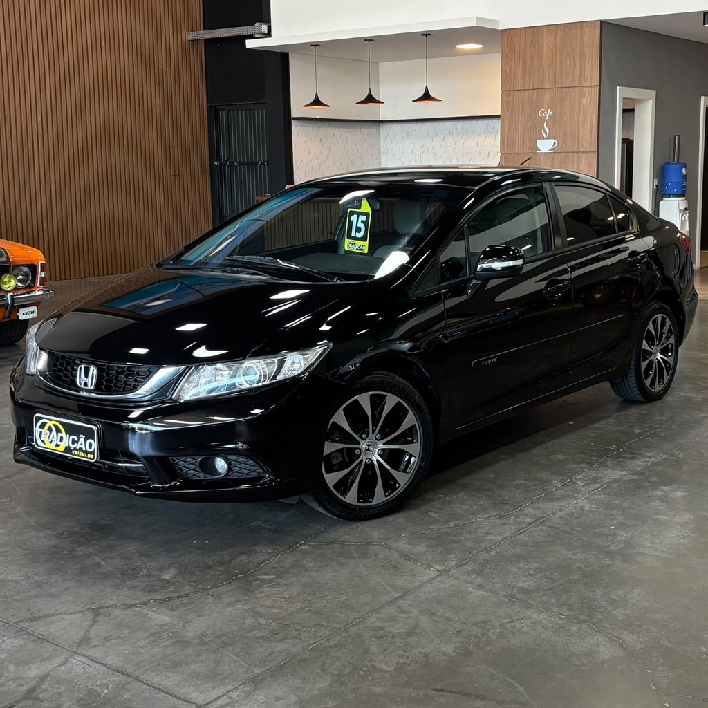 Honda Civic Lxr 2.0 Flex Aut (Impecável – Bancos em Couro – Roda de Liga)