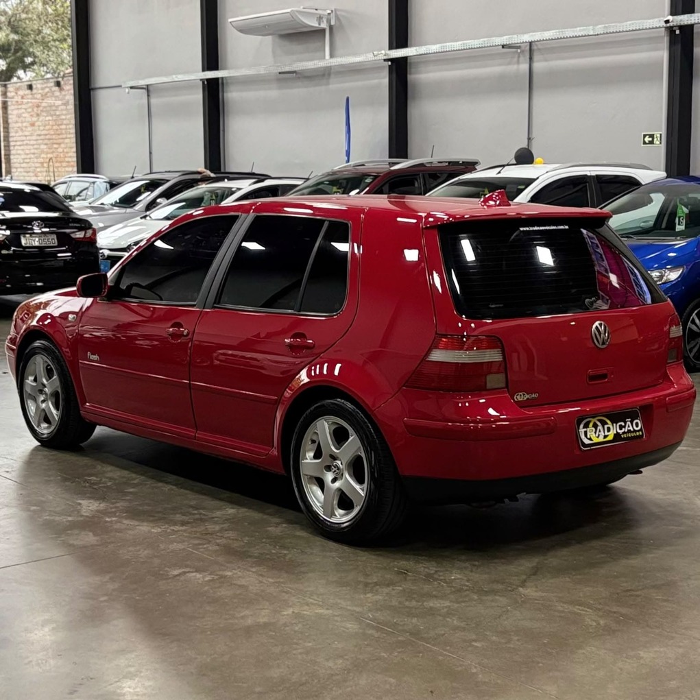 Volkswagen Golf Flash 1.6 Flex 5M (Impecável – Manual – Completo – Susp Ar)