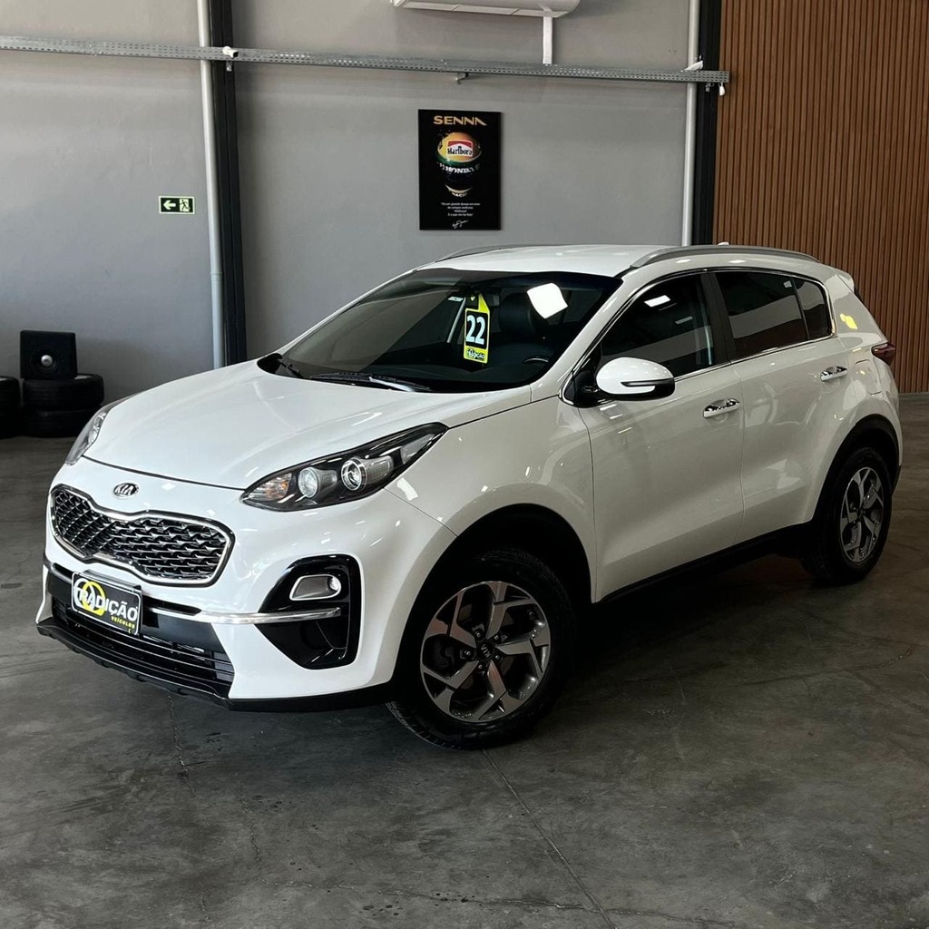 Kia Sportage EX 2.0 Flex (Impecável – Aut – Bancos em Couro – Rodas de Liga)