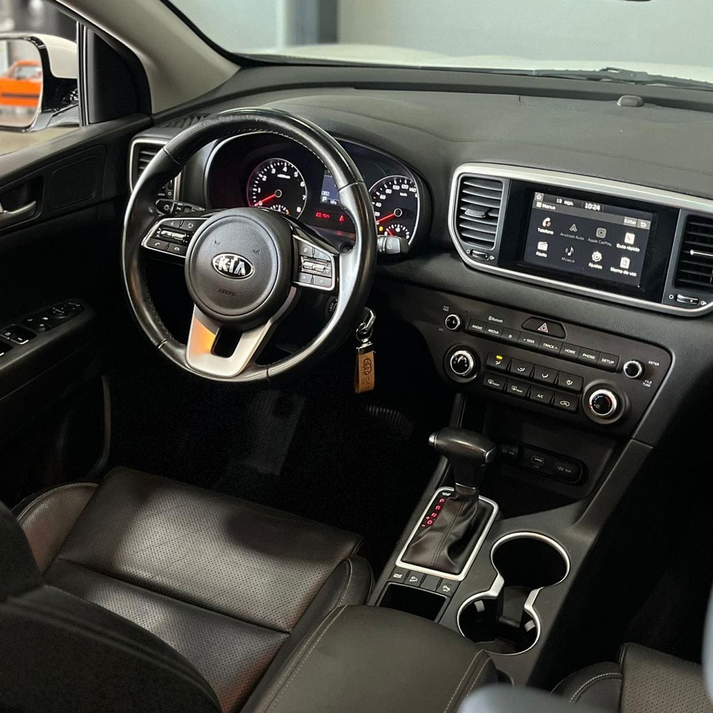 Kia Sportage EX 2.0 Flex (Impecável – Aut – Bancos em Couro – Rodas de Liga)