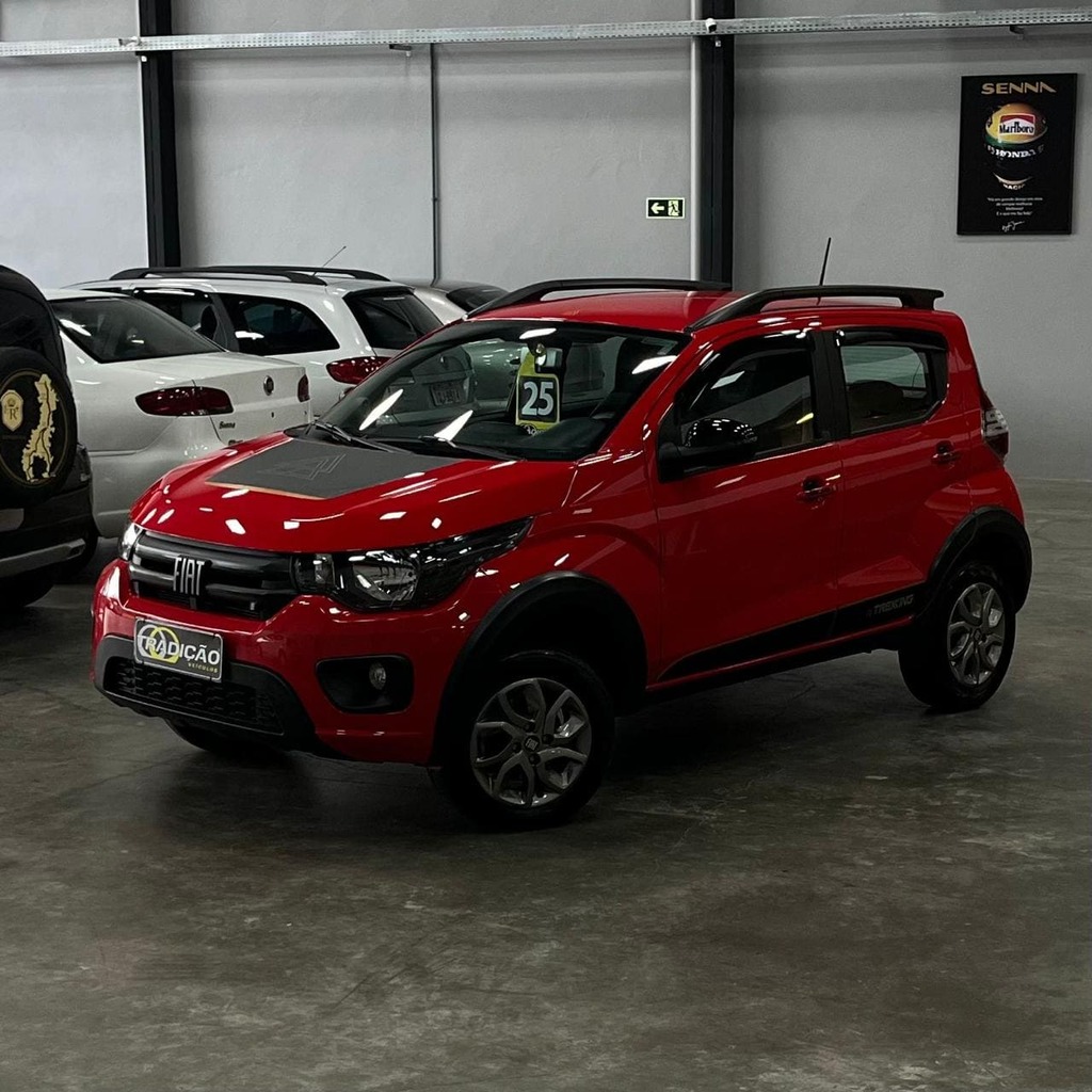 Fiat Mobi Trekking 1.0 Flex (Impecável – Completo – Manual – Rodas de Liga)