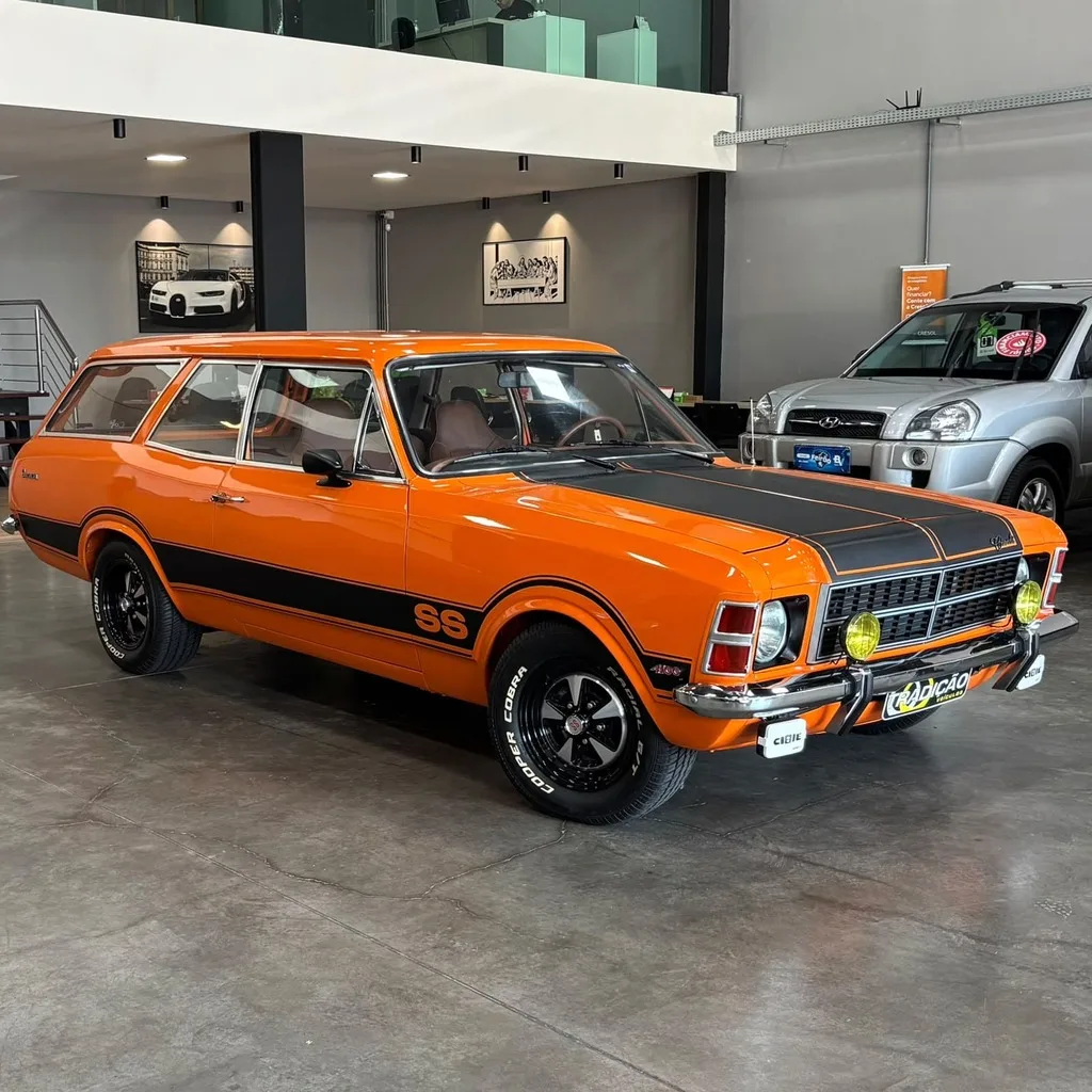 Chevrolet Caravan SS 1978 – (Impecável – 100% feita – Motor 6 Cilindros)