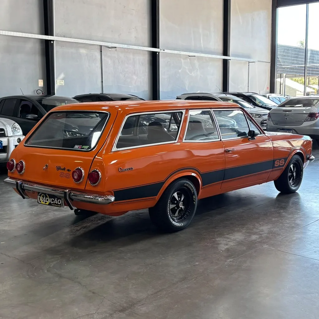 Chevrolet Caravan SS 1978 – (Impecável – 100% feita – Motor 6 Cilindros)