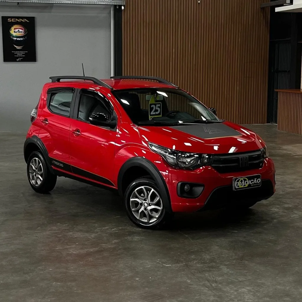 Fiat Mobi Trekking 1.0 Flex (Impecável – Completo – Manual – Rodas de Liga)