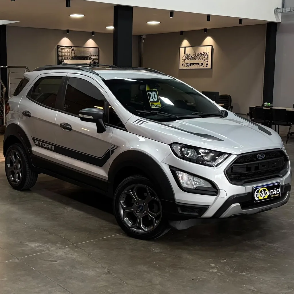 Ford Ecosport Storm 2.0 4wd (Aut – Bancos em Couro – Teto Solar – Top de Linha)