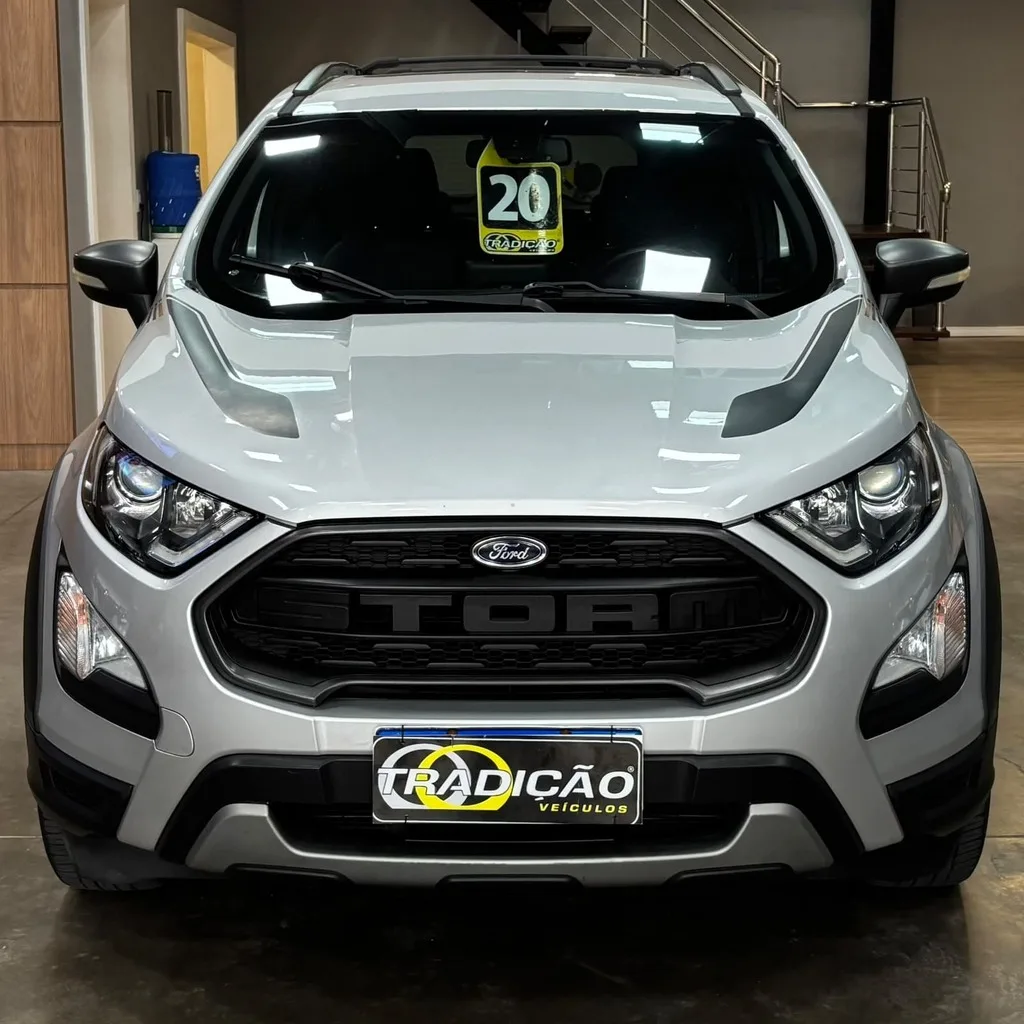 Ford Ecosport Storm 2.0 4wd (Aut – Bancos em Couro – Teto Solar – Top de Linha)