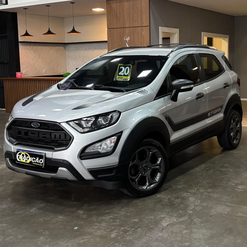Ford Ecosport Storm 2.0 4wd (Aut – Bancos em Couro – Teto Solar – Top de Linha)