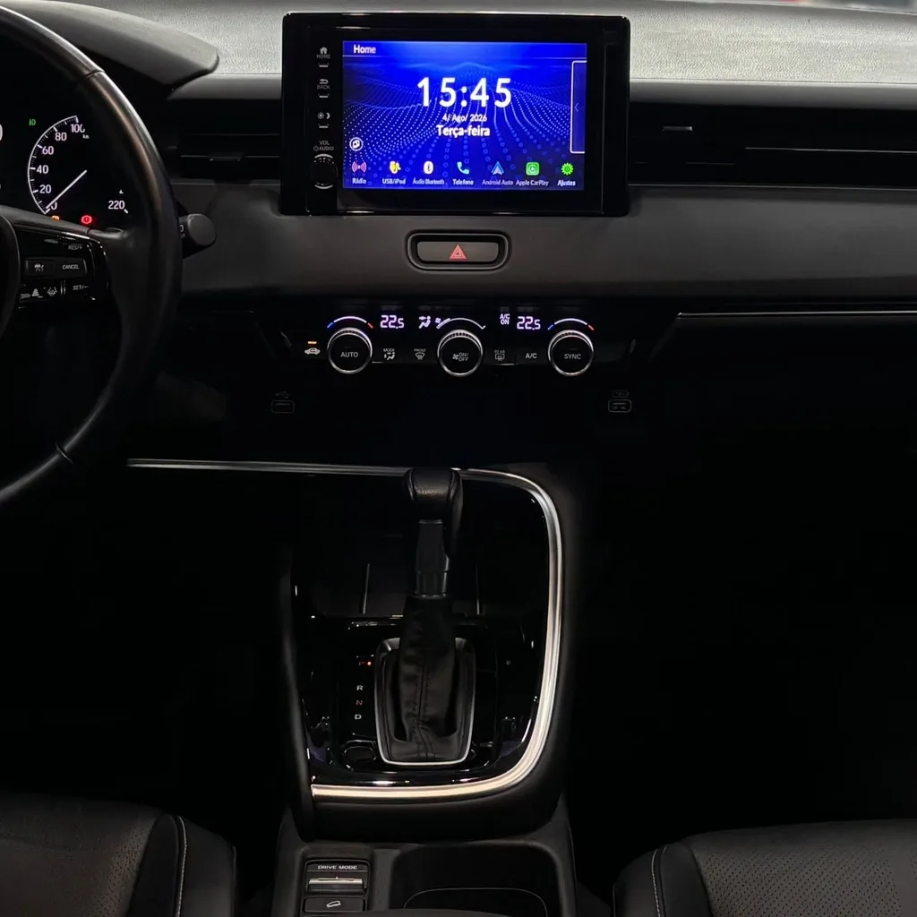 Honda Hr-v Touring 1.5 Turbo Flex Cvt (Impecável – 60 Mil Km – Bancos em couro – Top de linha)